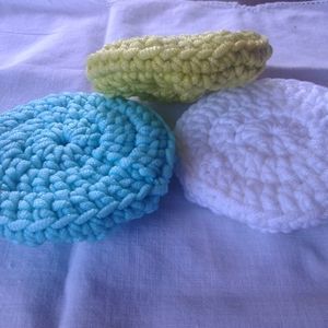 Extra thick, hand made scrubbies